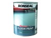 Ronseal Diamond Hard Floor Paint Satin Slate 5 litre