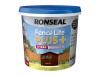 Ronseal Fence Life Plus+ Dark Oak 5 litre