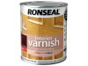 Ronseal Interior Varnish Quick Dry Gloss Deep Mahogany 250ml