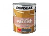 Ronseal Interior Varnish Quick Dry Gloss Graphite 750ml