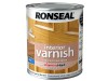 Ronseal Interior Varnish Quick Dry Satin French Oak 250ml