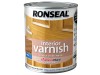 Ronseal Interior Varnish Quick Dry Satin French Oak 750ml