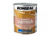 Ronseal Interior Varnish Quick Dry Satin Graphite 750ml