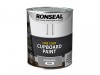 Ronseal One Coat Cupboard Paint Granite Grey Satin 750ml