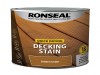 Ronseal Quick Drying Decking Stain Golden Cedar 2.5 litre