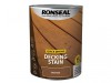 Ronseal Quick Drying Decking Stain Rich Teak 5 litre