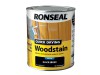 Ronseal Quick Drying Woodstain Satin Ebony 750ml