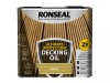 Ronseal Ultimate Protection Decking Oil Natural 2.5 litre