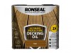 Ronseal Ultimate Protection Decking Oil Teak 2.5 litre