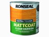 Ronseal Ultra Tough Mattcoat Internal Clear Varnish 2.5 litre