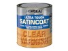 Ronseal Ultra Tough Internal Clear Satincoat Varnish 250ml