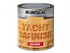 Ronseal Exterior Yacht Varnish Gloss 500ml