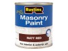 Rustins Quick Dry Masonry Paint Matt Red 250ml