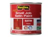 Rustins Quick Dry Small Job Satin Paint Poppy 250ml