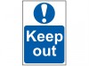 Scan Keep Out - PVC 200 x 300mm