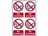 Scan No Smoking - PVC 200 x 300mm