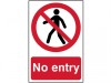 Scan No Entry - PVC (200 x 300mm)