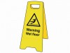 Scan Warning Wet Floor H/d A Board