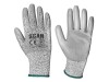 Scan Grey PU Coated Cut 3 Gloves - M (Size 8)