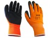 Scan Hi-Vis Orange Foam Latex Coated Gloves Size 11 Extra Extra Large