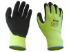 Scan Hi-Vis Yellow Foam Latex Coated Gloves Size 11 Extra Extra Large