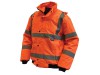 Scan Hi-Vis Bomber Jacket Orange - M (41in)