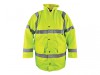 Scan H-vis Motorway Jacket Yellow - Large