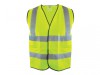 Scan Hi-Vis Waistcoat Yellow - XXX Large