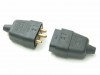 SMJ Black Plug & Socket 10A 3-Pin