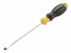 STANLEY Hand Tools CUSHION GRIP Screwdriver Flared Tip 6.5 x 150mm