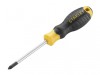 STANLEY Hand Tools CUSHION GRIP Screwdriver Pozidriv Tip PZ1 x 75mm
