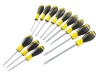 Stanley Tools 0-60-212 Essential Screwdriver Set of 12 PH/SL/PZ/TX