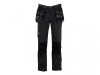 STANLEY Clothing Dixon Slim Fit Trousers Black Camouflage Waist 34in Leg R