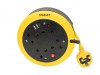 STANLEY Electrical Cable Reel 240V 13A 4-Socket + 2 USB 5m