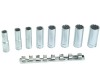 Teng M1207 Socket Clip Rail Set of 8 Metric 1/2in Drive