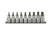 Teng M1213TX Socket Clip Rail Set of 9 Internal TORX 1/2in Drive