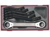 Teng TTRORS 6 Piece Metric Ratchet Ring Spanners
