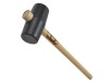 Thor 954 Black Rubber Mallet 3 In