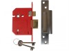 UNION StrongBOLT 2200S BS 5 Lever Mortice Sashlock Satin Chrome 81mm Box