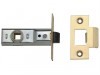 UNION Tubular Mortice Latch 2648 Polished Brass 64mm 2.5in Box