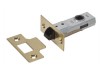 UNION J2600 3.0 Tubular Latch Essentials Polished Brass Finish 79mm 3in Boxed