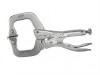 Visegrip 4SP Locking C Clamp 4in - Swivel Pad