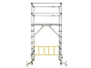 Zarges TT002 Teletower Aluminium Telescopic Scaffold Tower with Toeboards