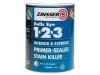 Zinsser Bulls Eye 1-2-3 Primer & Sealer Paint 1 litre