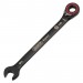 Draper Expert HI-TORQ®  Metric Reversible Ratchet Combination Spanner, 9mm, Black