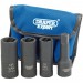 DRAPER EXPERT 4 PIECE 1/2\" SQ. DR. WHEEL NUT DOUBLE SOCKET KIT
