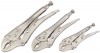 3 PIECE CURVED JAW SELF GRIP PLIERS SET