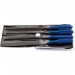 4 PIECE 100MM WARDING FILE SET WITH HANDLES