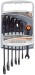 DRAPER Combination Spanner Set with Flexible Heads (7 Piece)