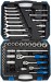 DRAPER 1/4\", 3/8\" and 1/2\" Sq. Dr. Metric Tool Kit (75 piece)